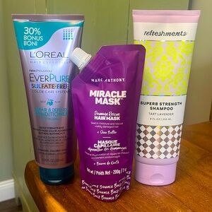 Shampoo, Conditioner & Hair Mask